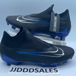 Nike Phantom GX Pro DF FG Black Chrome Hyper Royal DD9465-040 Men's Size 6.5 New