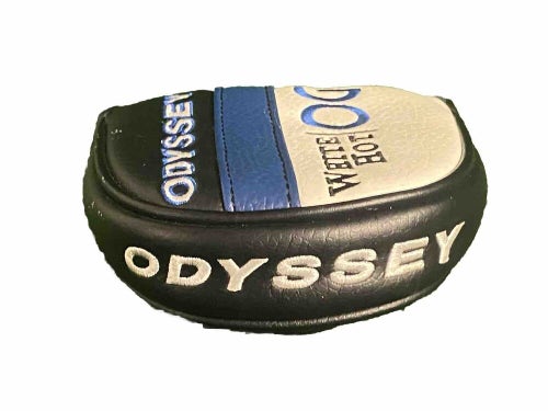 Odyssey White Hot OG Blue Stripe Mallet Putter Headcover With Magnetic Fastener