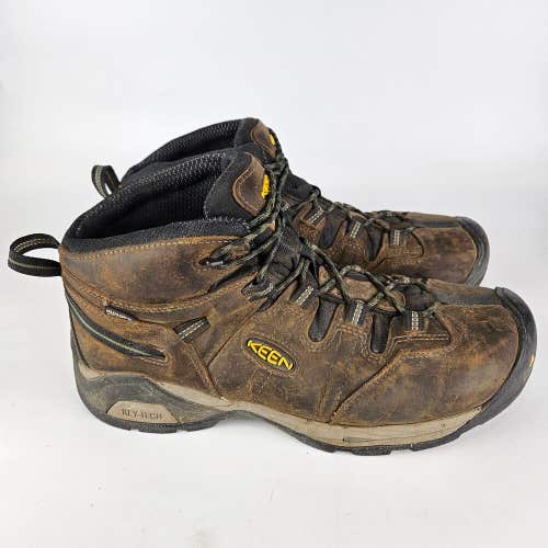 Keen Men's Detroit XT Mid Steel Toe Leather Waterproof Work Shoes Boot 13 EE