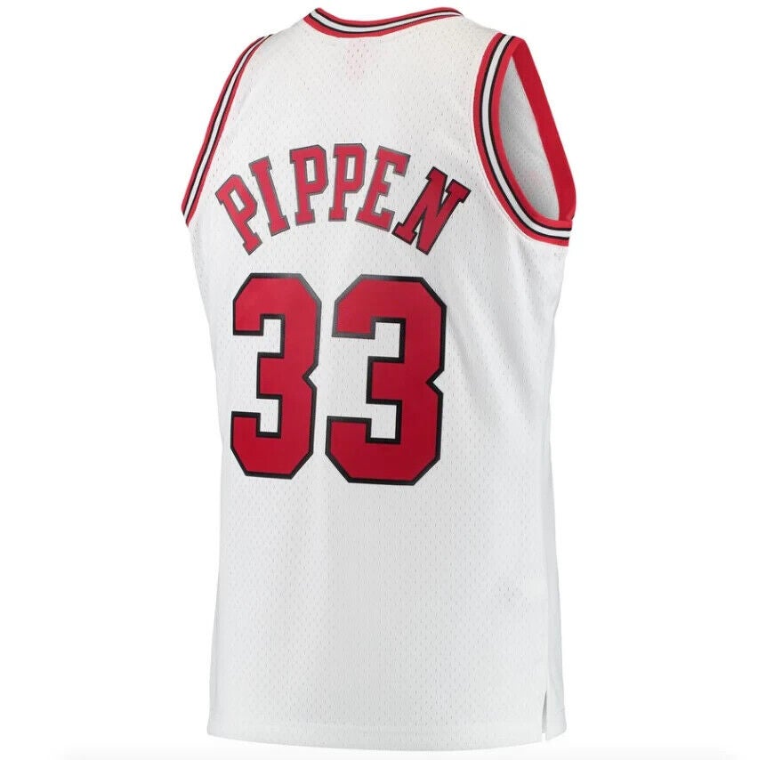 Maillot Et Short Swingman Mitchell & Ness Chicago Bulls Scottie Pippen 1997-98 - Taille 3XL, Couleur Or - Homme