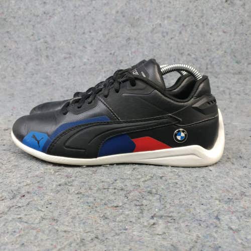 Puma BMW Motorsport Drift Cat Boys Size 4 Childrens Shoes Kids Sneakers Black