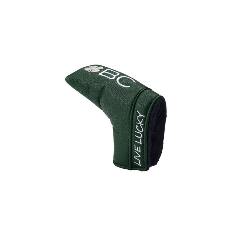 NEW Black Clover Inside The Leather Olive Green Blade Putter Headcover