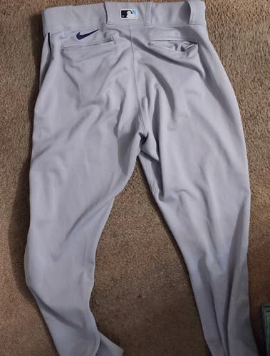 Gray Adult Men's Used Medium/Large Nike Game Pants
