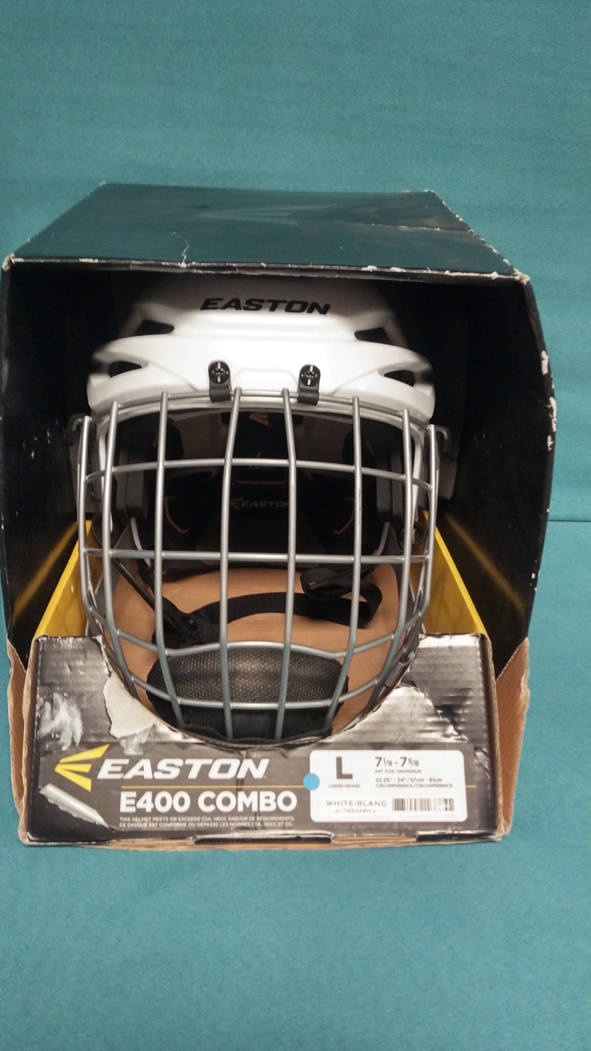 New Large Easton E400 Helmet
