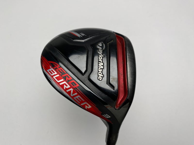 Taylormade Aeroburner Black 3 Fairway Wood 15* Matrix Speed Rul-Z 60g Stiff RH