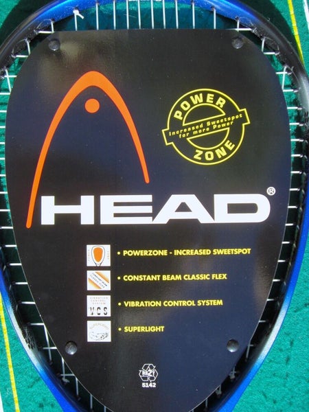 Head Graphite Director Racket HEAD Legend Oversize Graphite Widebody Racket 4 1/2 Strung 16x19 Cover ...