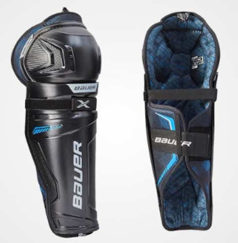 New Bauer Senior Bauer X Shin Hockey Shin Guards 15"