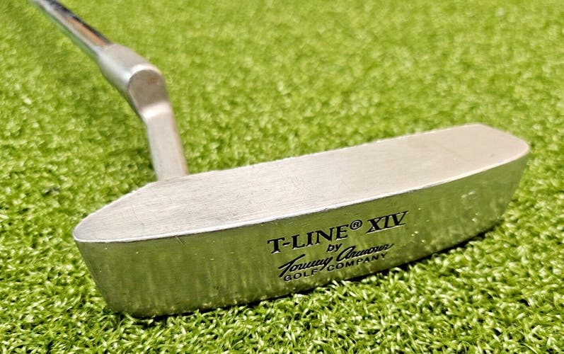Tommy Armour T-Line XIV Putter  /  LEFTY LH  /  Steel ~36.5" / NEW GRIP / jd8539