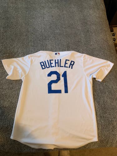 Walker Buehler Dodgers Jersey, Size L