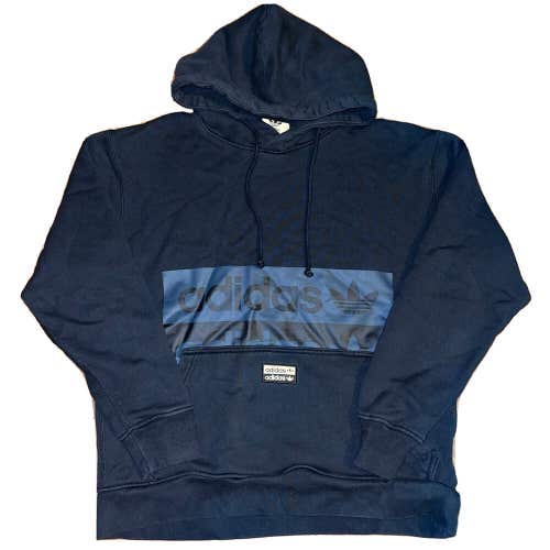 Adidas Trefoil Hoodie Sweatshirt Size Small Rare