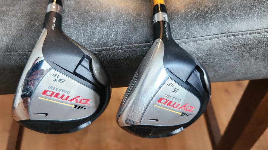 Used Men's Nike Right Handed SQ Dymo Fairway Wood Extra Stiff Flex 3+ Wood