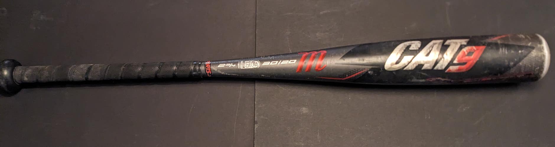 Used USSSA Certified Marucci Alloy CAT9 Bat (-10) 20 oz 30"