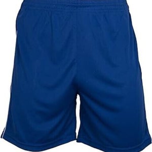 Vizari Mens Dynamo 20037 Size Medium Royal Blue Soccer Shorts NWT