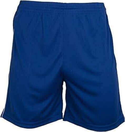Vizari Mens Dynamo 20037 Size Medium Royal Blue Soccer Shorts NWT