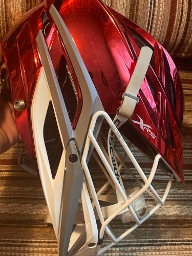 Cascade XRS Helmet Red Chrome