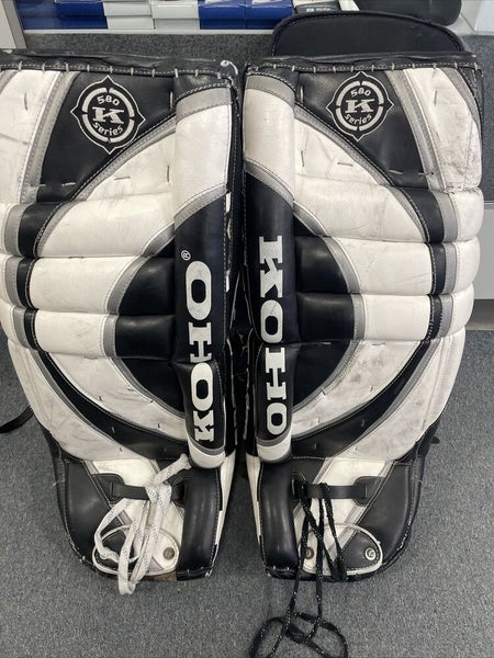 KOHO 580 K PRO SERIES SIZE 32” Inch ICE HOCKEY GOALIE LEG PADS
