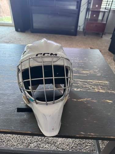 CCM axis f9 goalie helmet