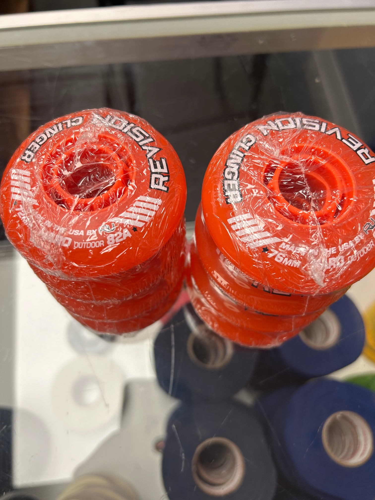 Revision Clinger 76MM & 72MM Outdoor Wheels. 8-Pack