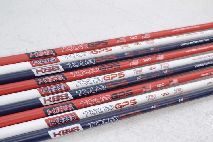 KBS Tour GPS 120 USA Red, White, Blue  Limited .355/.370 Putter Shaft Graphite