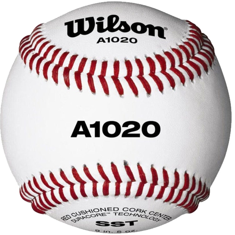 New 12 ea (1 Doz) Wilson A1020 BSST Game Baseballs, Duo Core-Super Seam Technology ►2-DAY SHIPPING◄