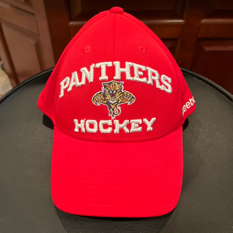 Florida Panthers Hat Fitted Small Red Reebok Center Ice NHL Hockey