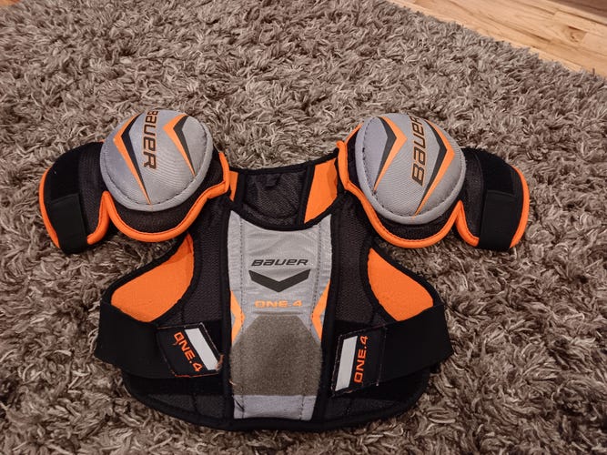 Youth Used Small Bauer Supreme One.4 Shoulder Pads