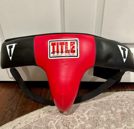 Used Title Boxing Groin Protector