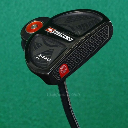 Odyssey O-Works 2-Ball 34.5" Putter Golf Club w/ Super Stroke