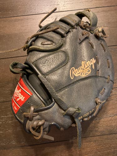 Used Rawlings Left Hand Throw First Base Highlight Series Baseball Glove 11.5"