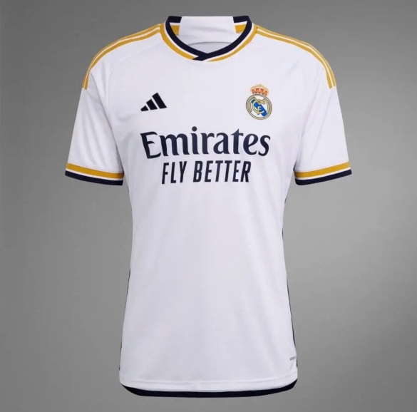 Adidas Real Madrid FC 2023/2024 Men’s White Home Jersey Size 2XL