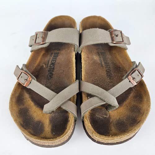 Birkenstock Mayari Women's Size: 39 / 8 Toe Loop Sandals Brown Shoe