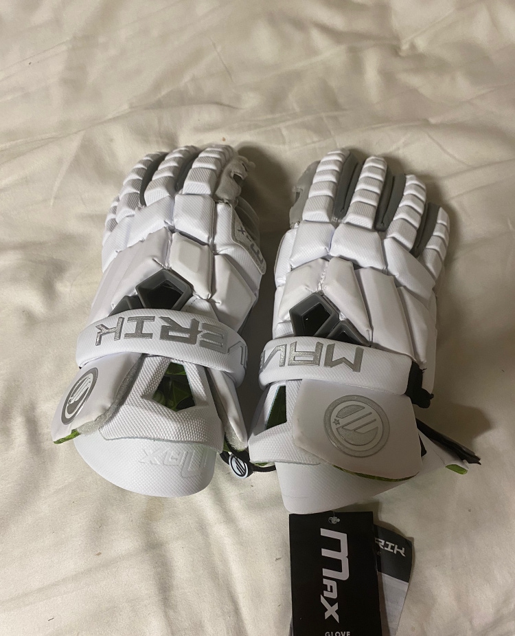 New Maverik Max Lacrosse Gloves Large