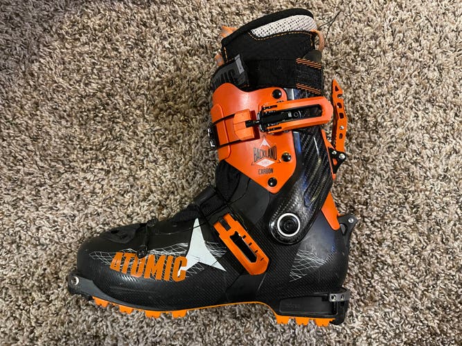 Used Unisex Atomic Alpine Touring Backland Carbon Ski Boots