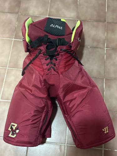 Warrior Alpha Pro Stock Hockey Pants - Boston College