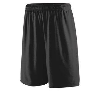 Augusta Sportswear Adult Unisex Octane 1426 Size Medium Black Soccer Shorts New