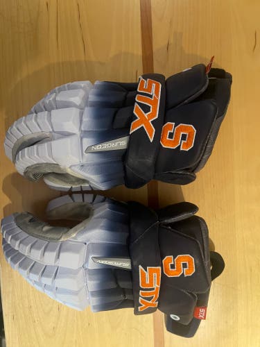 Used  STX 13" Surgeon RZR Lacrosse Gloves