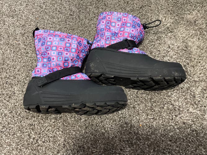 Purple/Black Used Size 5.0 (Women's 6.0)  Boots