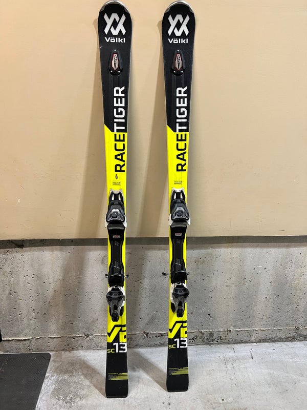 VOLKL RaceTiger GS skis 180cm, Unisex w/ Marker Motion IPT 12 