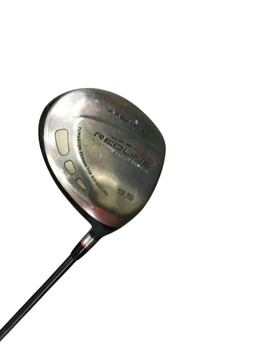 Used Adams Golf Redline 460 9.5 Degree Stiff Flex Graphite Shaft Drivers