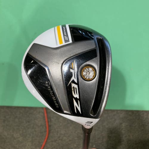 Used Men's TaylorMade RBZ Stage 2 Right Handed 3 Wood (Regular Flex)