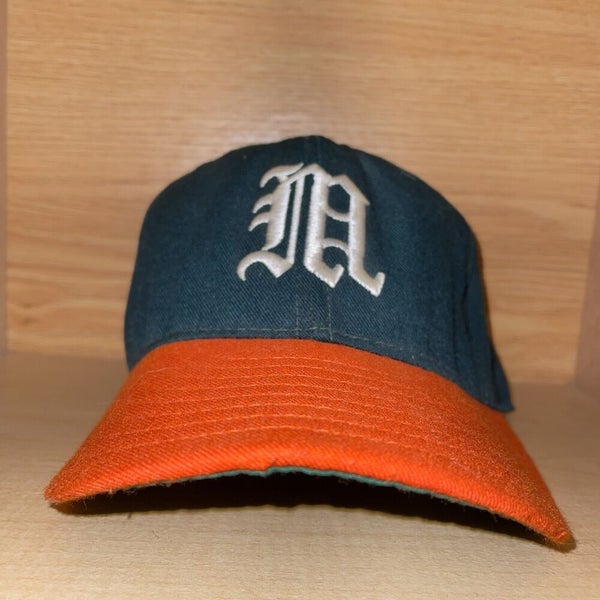 Vintage Miami University Hurricanes Hat 1990s Fitted Cap Size 7 1/8