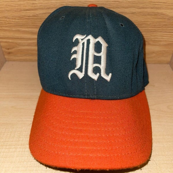 Vintage Miami University Hurricanes Hat 1990s Fitted Cap Size 7 1/8