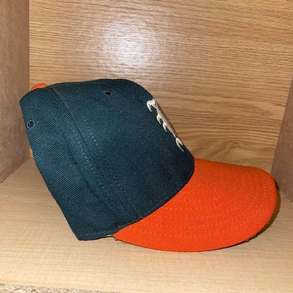 Vintage Miami University Hurricanes Hat 1990s Fitted Cap Size 7 1/8