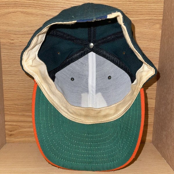 Vintage Miami University Hurricanes Hat 1990s Fitted Cap Size 7 1/8