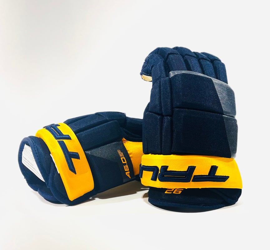 New 14" True A6.0 SBP NHL Pro Stock Gloves Nashville Predators - JOHANSEN