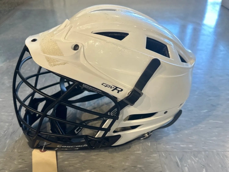 Used White Youth Cascade CPV-R Helmet