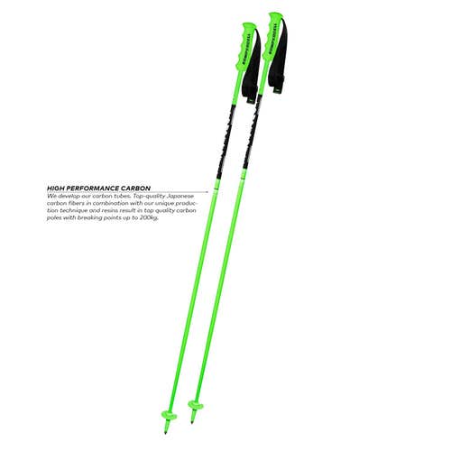 125cm - Komperdell CARBON ski Poles