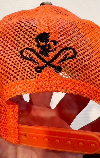 Salt Life Camouflage and Orange Mesh Back Snapback Adjustable