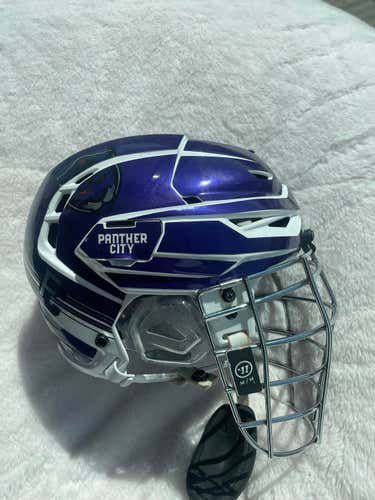 Panther City Team-Issued Warrior CF100 White Helmet
