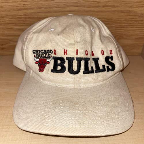 Vintage Chicago Bulls Twins NBA Strapback Hat Cap